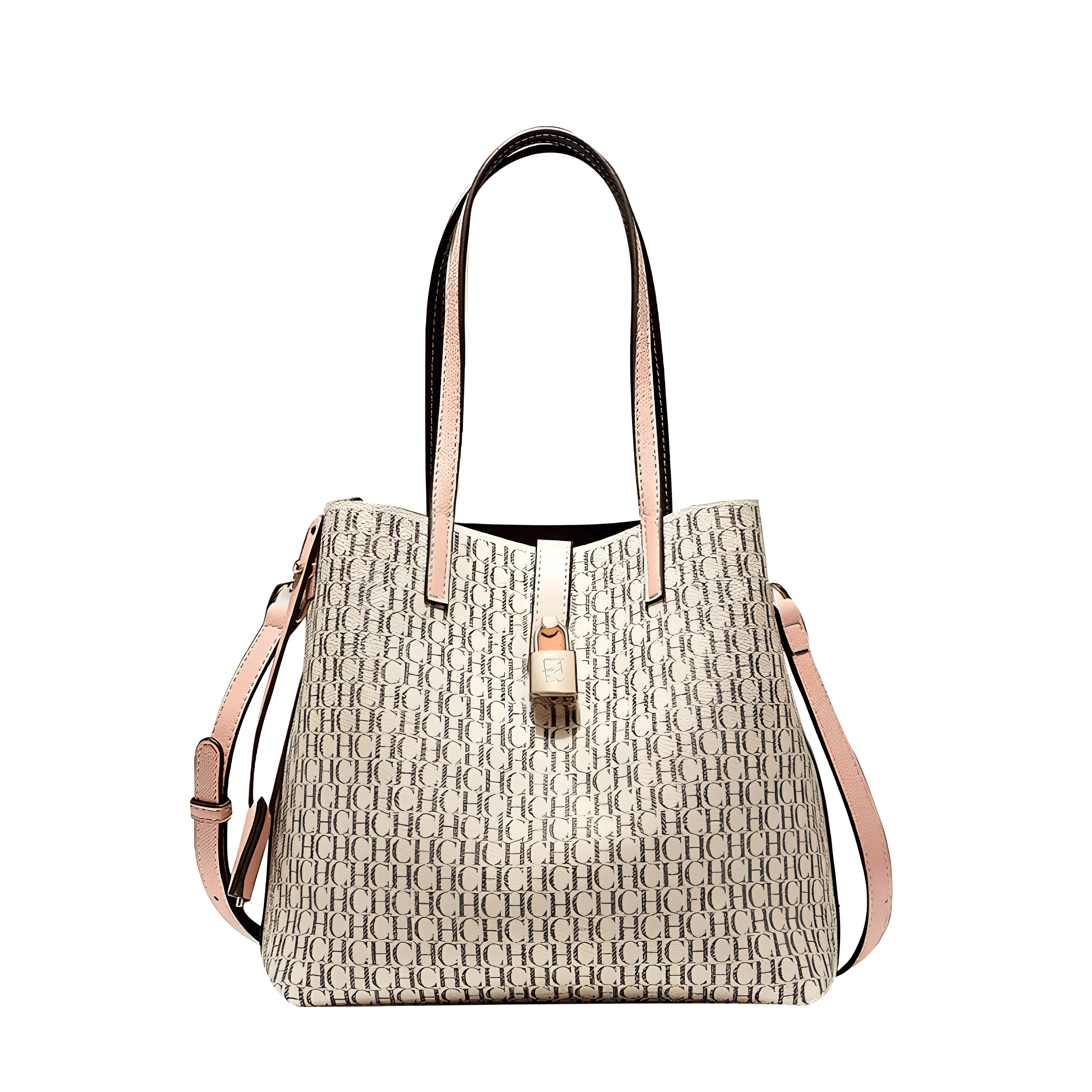 Bolsa Feminina De Couro Grande CH Premium