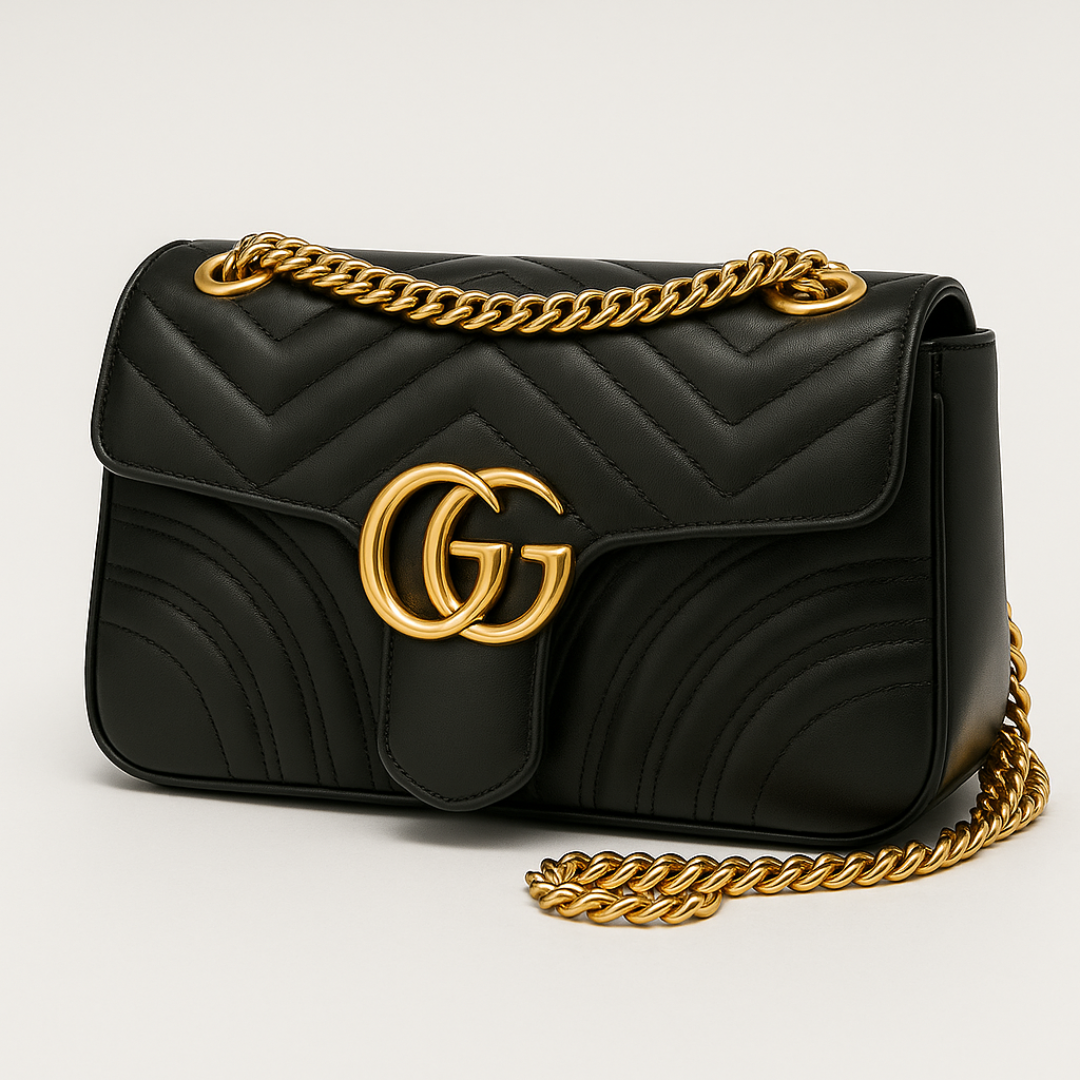 Bolsa Feminina de Couro GG Marmont Aria