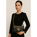 Bolsa Feminina de Couro GG Marmont Aria