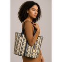 Bolsa Feminina de Ombro Grande CH em Couro