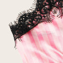 Pijama Feminino Curto de Cetim Paixão