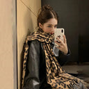 Cachecol Feminino Leopardo