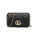 Bolsa Feminina de Couro GG Marmont Aria