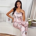 Pijama Feminino Longo de Cetim Naty