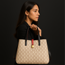 Bolsa Feminina De Couro Grande CH Premium