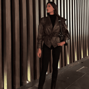 Jaqueta de Couro Feminina Jade