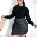 Suéter Feminino de Tricot Preto