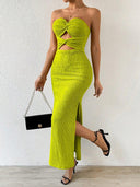 Vestido Feminino Longo Lion