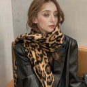 Cachecol Feminino Leopardo