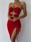 Vestido Feminino Curto Elegancy