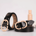 Cinto Feminino Couro Legítimo Luxury
