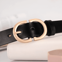 Cinto Feminino Couro Legítimo Luxury