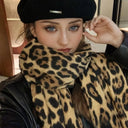 Cachecol Feminino Leopardo