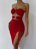 Vestido Feminino Curto Elegancy