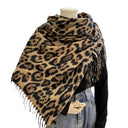 Cachecol Feminino Leopardo