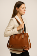 Bolsa de Couro Feminina Catarina
