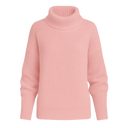 Suéter Feminino de Tricot Rosa