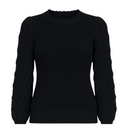 Suéter Feminino de Tricot Preto