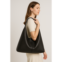 Bolsa Feminina Minimalista Grande de Couro FOXER