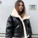 Jaqueta de Couro Feminina Adriana