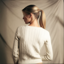 Suéter Feminino Tricot Damasco