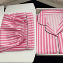 Pijama Feminino Curto Listrado Verônica