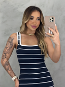 Vestido Midi Tubinho Ribana