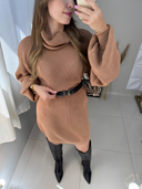 Vestido Feminino Manga Longa Tricot Sara